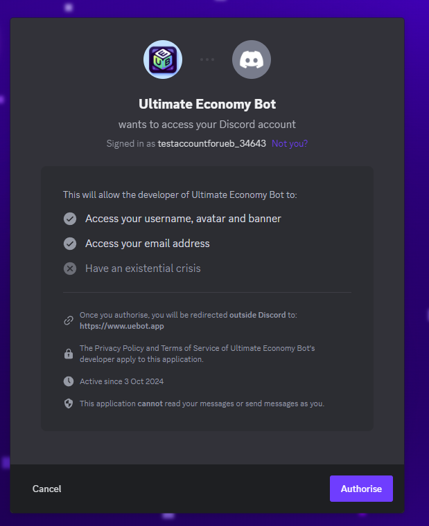 Discord Authentication